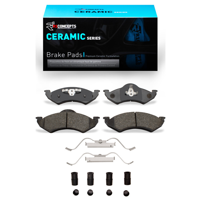 Dodge Dakota Brake Pads - Front - R1 Concepts - Ceramic - `00-`02